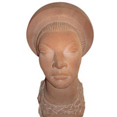 "Head Of A Woman" by Allan Clark