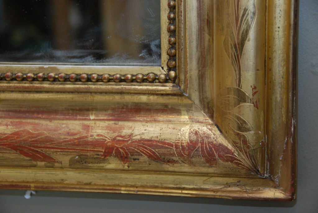 Louis Philippe Giltwood Mirror