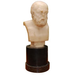 Alabaster Bust of Socrates