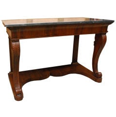 Regency Walnut Hall Table