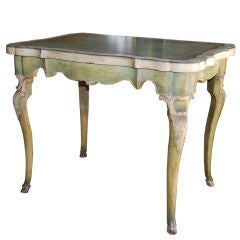 Painted and Stained Venetian Side Table