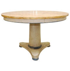 Antique Italian Painted Center Table