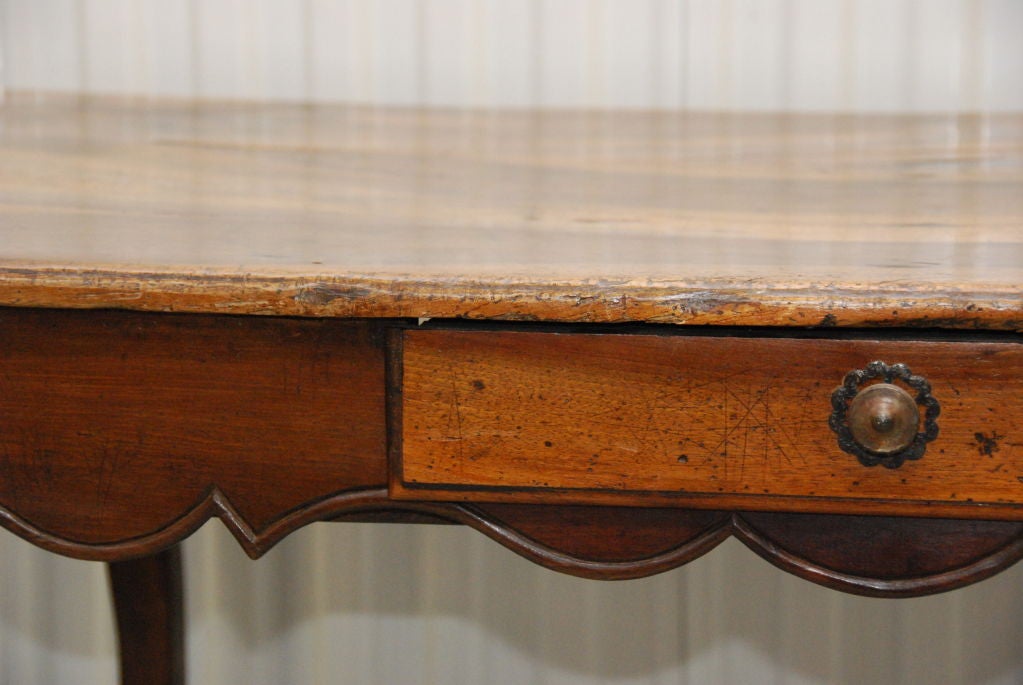 Louis XV Period Walnut Bureau Plat