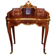 Zwiener Jansen Successeur Ormolu Mounted & Marquetry Tiered Desk