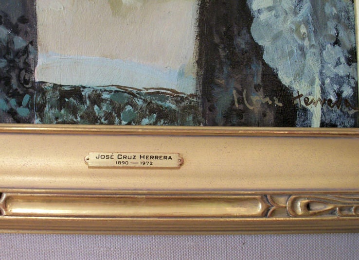 Oil on Canvas by Jose Cruz Herrera