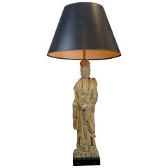 Gump's Tall Quan Yin Lamp