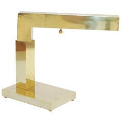 Elegant and Well Built Solid Brass Chapman Desk Lamp