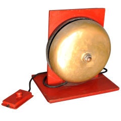 Antique Firehouse Training Bell