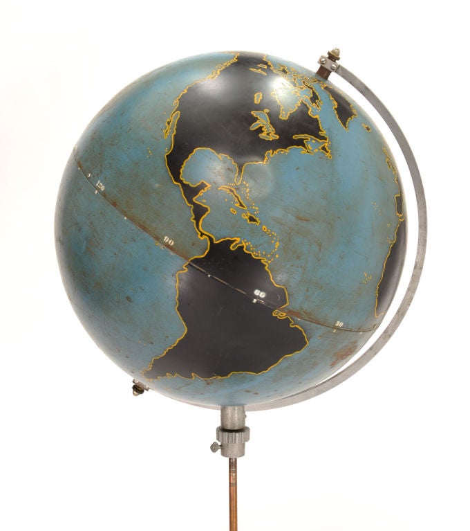 American Military Insturction Globe by Denoyer Geppert of Chicago
