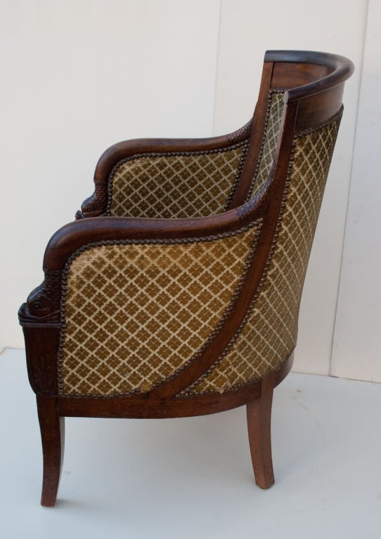 French  Restauration period Bergère France circa 1825
