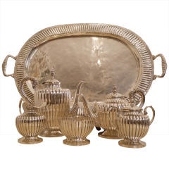 Mexican Sterling Tea & Coffee Service