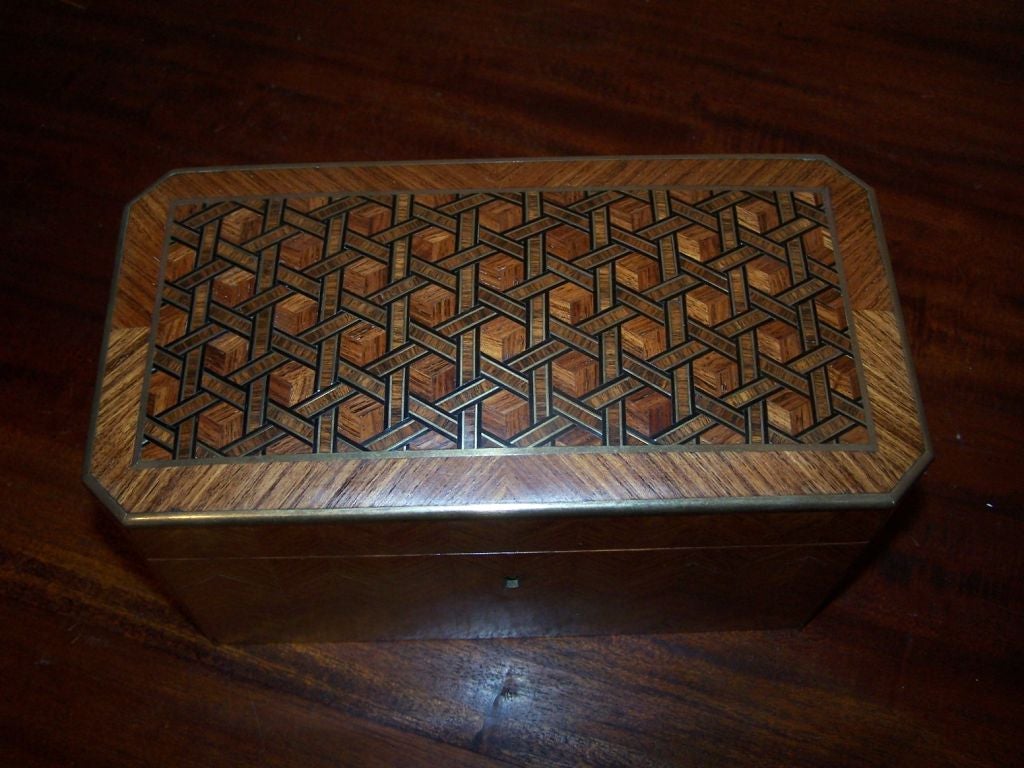 French Tea Caddy In Good Condition For Sale In Washington, DC
