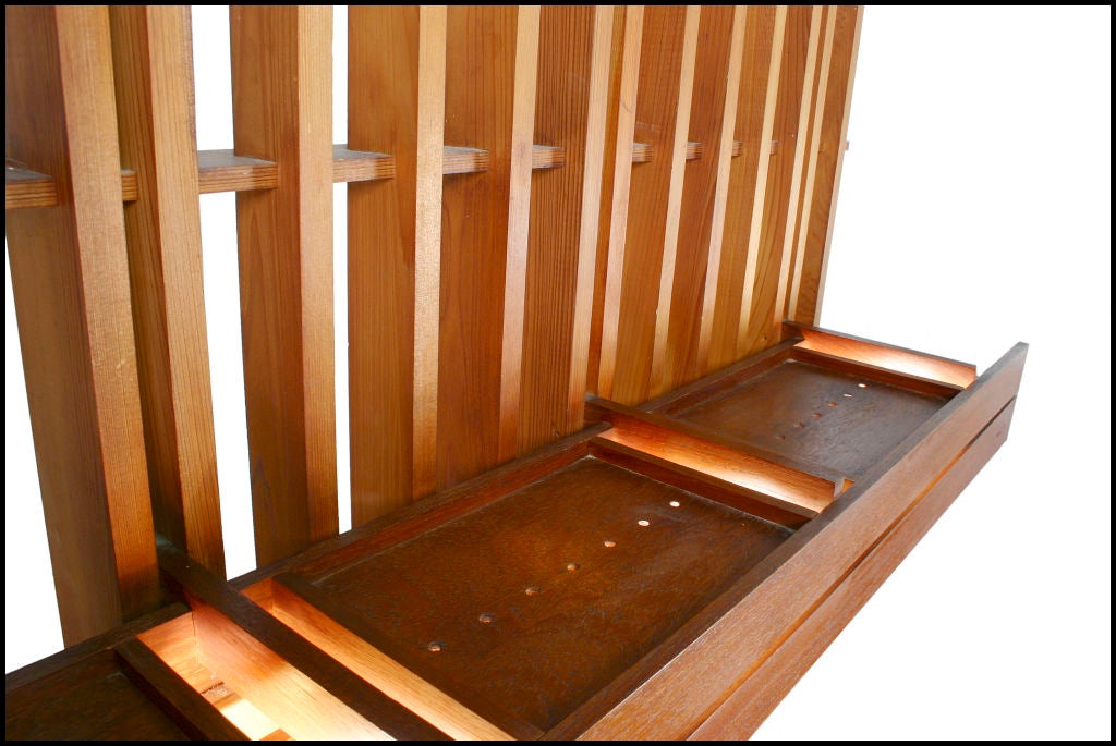 Custom made room divider at 1stdibs