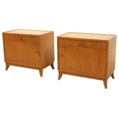 Pair of bedside tables by Joaquim Tenreiro