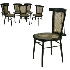 Set of Four "Small Chairs" by Joaquim Tenreiro, Brazil, 1960 8
