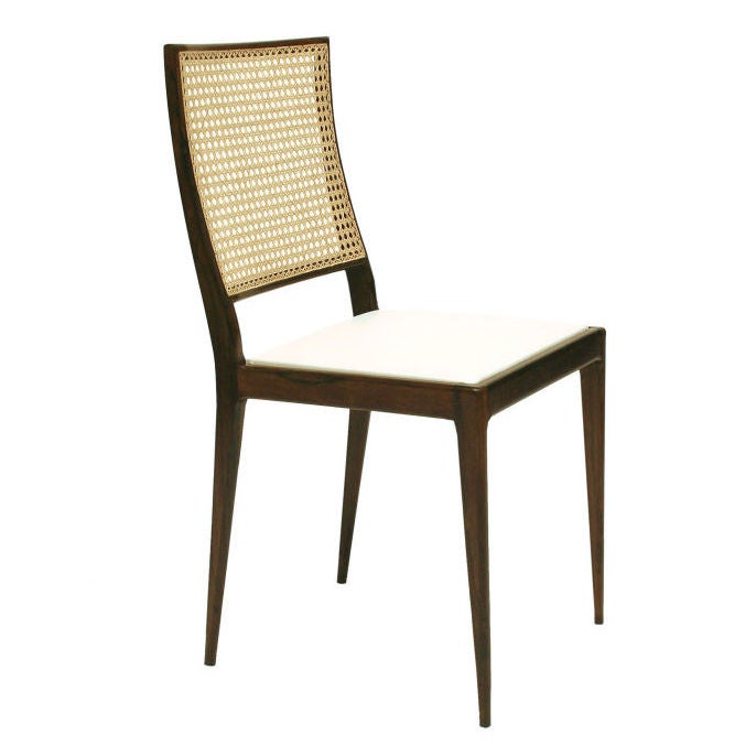 Set of six chairs by Joaquim Tenreiro