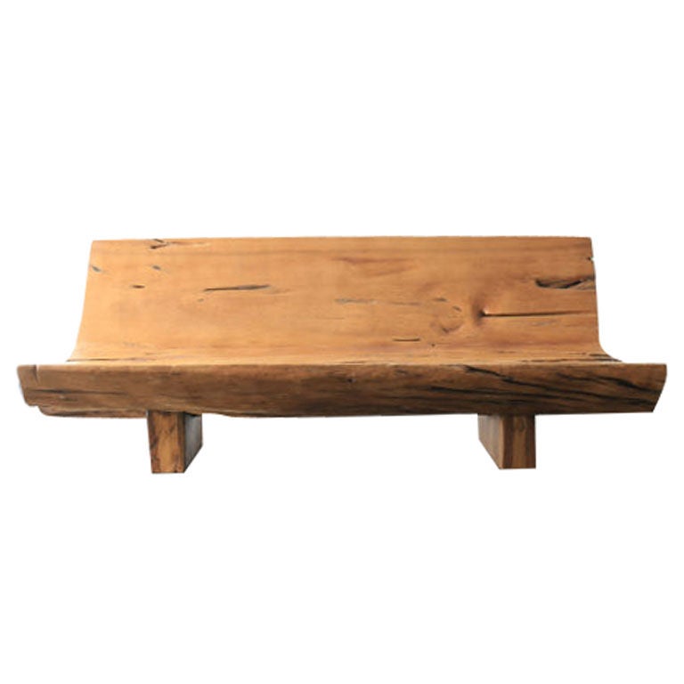 "Tumpe" Bench by Hugo Franca