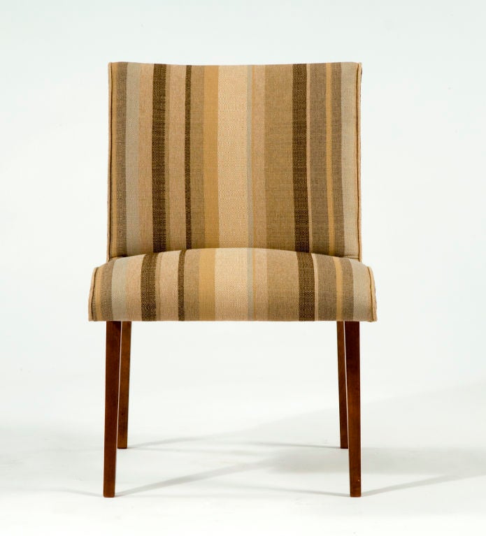 Mid-20th Century Upholstered Lounge Chair by Joaquim Tenreiro