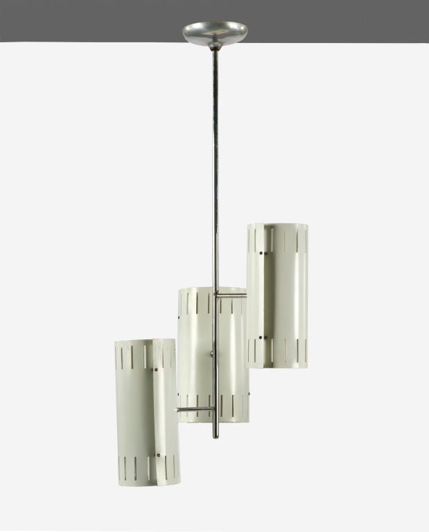 Italian Three-Shaded Hanging Lamp