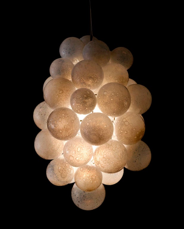 bubble cluster chandelier