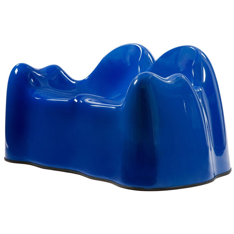 "Molar Group" settee by Wendell Castle