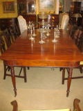 19th Century American Federal Mahogany Dining Table