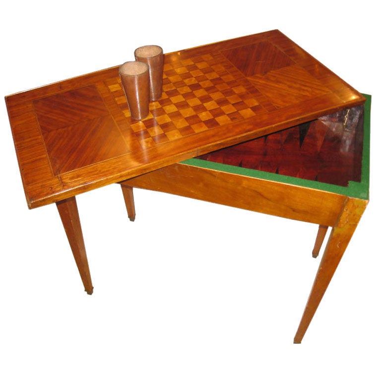 French  18th Century Game Table