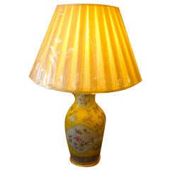 Chinese 19th Century Porcelain Vase as a Lamp