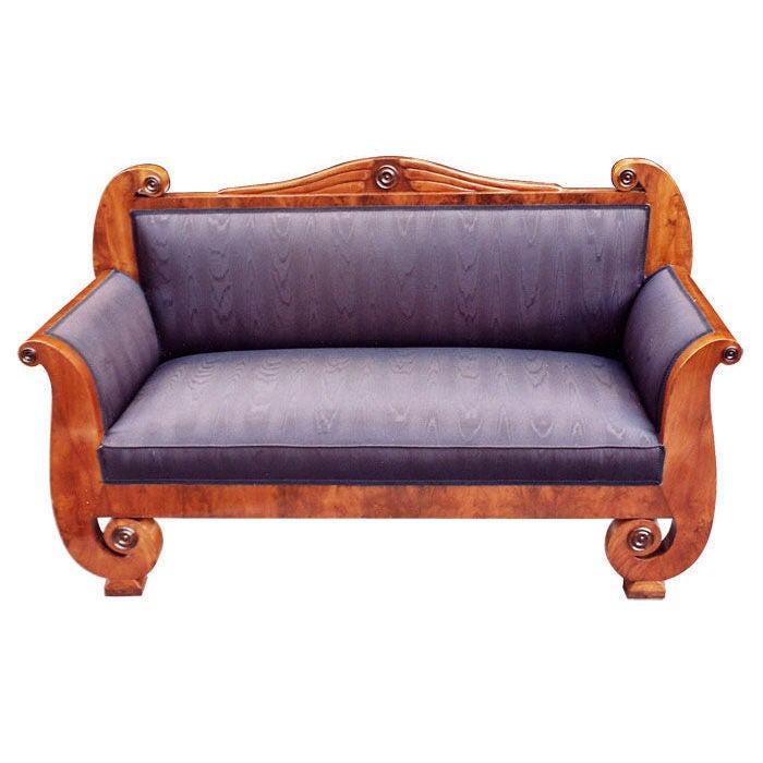 Outstandingly Designed Biedermeier Sofa For Sale