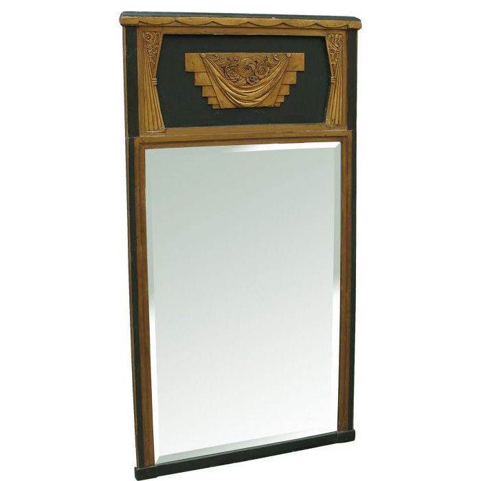 French Art Deco Pier Mirror of Superior Quality For Sale