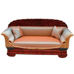 Antique Magnificent North German Biedermeier Sofa