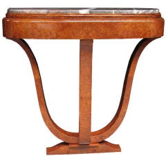 French Art Deco console table, manner of Andre Groult