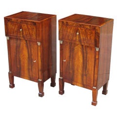 Pair of Fine Detailed Biedemeier Night Stands/Side Tables