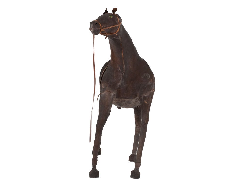 Belgian Vintage Wooden Horse