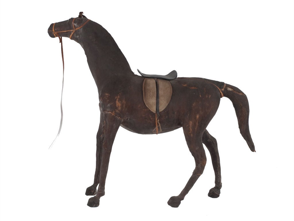 20th Century Vintage Wooden Horse
