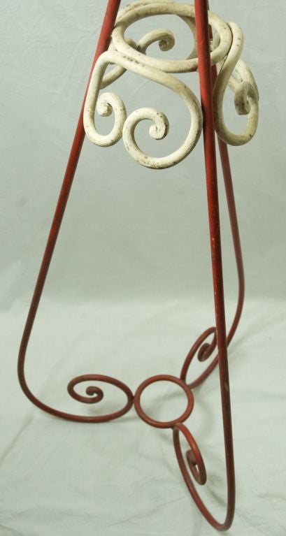 Pair Of Tall Art Deco Plant Stands 2