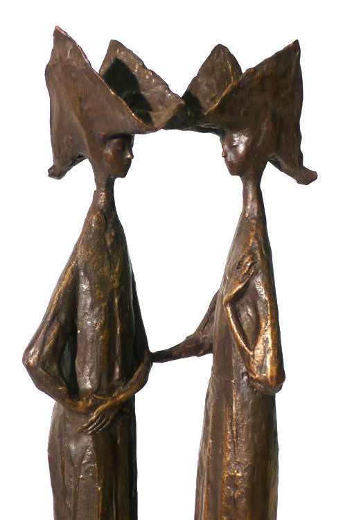 Late 20th Century Hugo Daini Bronze 