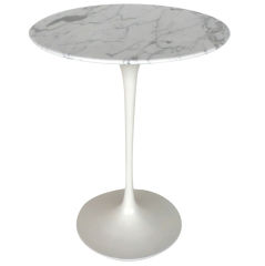 Saarinen Marble Top Side Table
