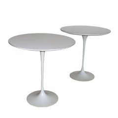 Early 1950's Tulip Side Tables By Eero Saarinnen For Knoll