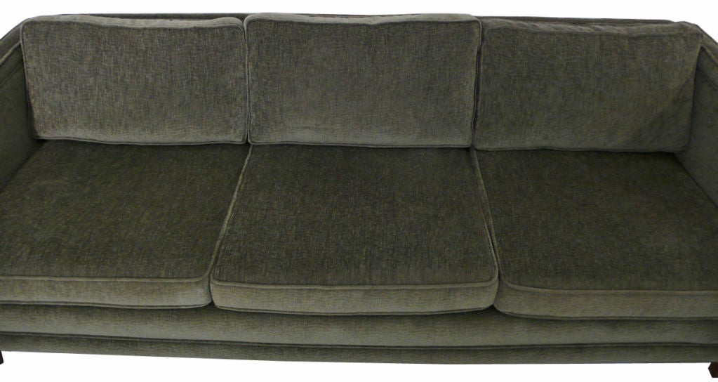 Textile Baker Tuxedo Sofa