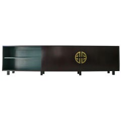 Monumental Asian Styled Modernist Credenza 