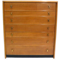 Handsome Paul Frankl Chest of Drawers for Johnson Furniture