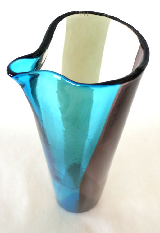 Fulvio Bianconi For Venini Decanter Set