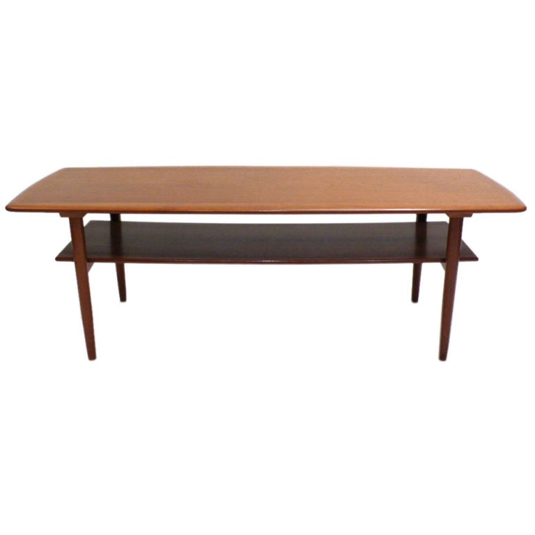 Povl Dinesen Danish Modern Teakwood Coffee Table