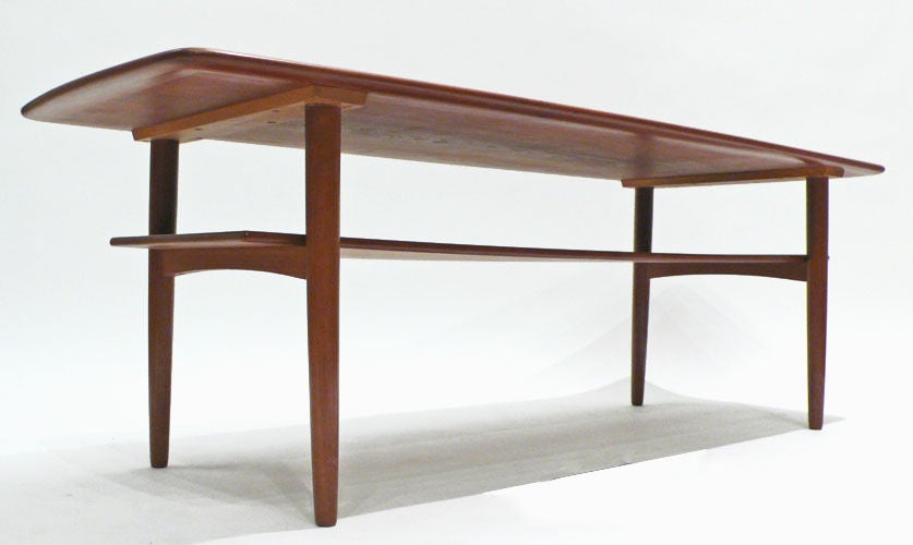 Povl Dinesen Danish Modern Teakwood Coffee Table 6