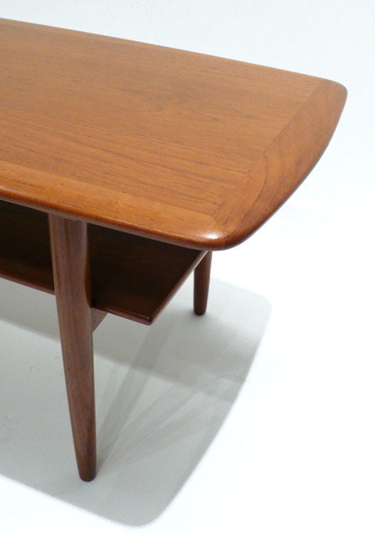 Mid-20th Century Povl Dinesen Danish Modern Teakwood Coffee Table