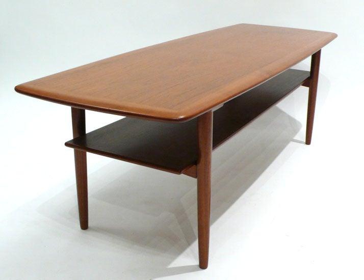 Povl Dinesen Danish Modern Teakwood Coffee Table 4