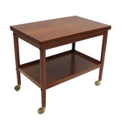 Danish Modern Serving / Bar Cart designed by Grete Jalk