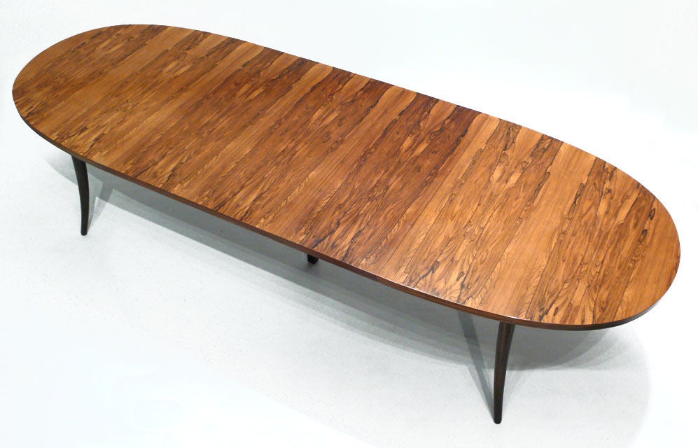 SABRE LEG DINING TABLE BY HARVEY PROBBER