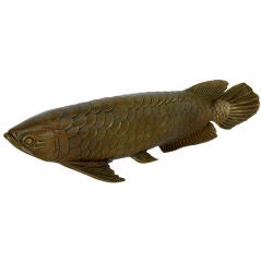 Bronze chinese carp